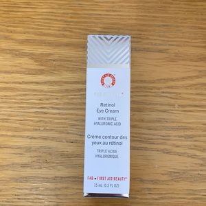 Unopened First Aid Beauty Retinol Eye Cream with Triple Hyaluronic Acid